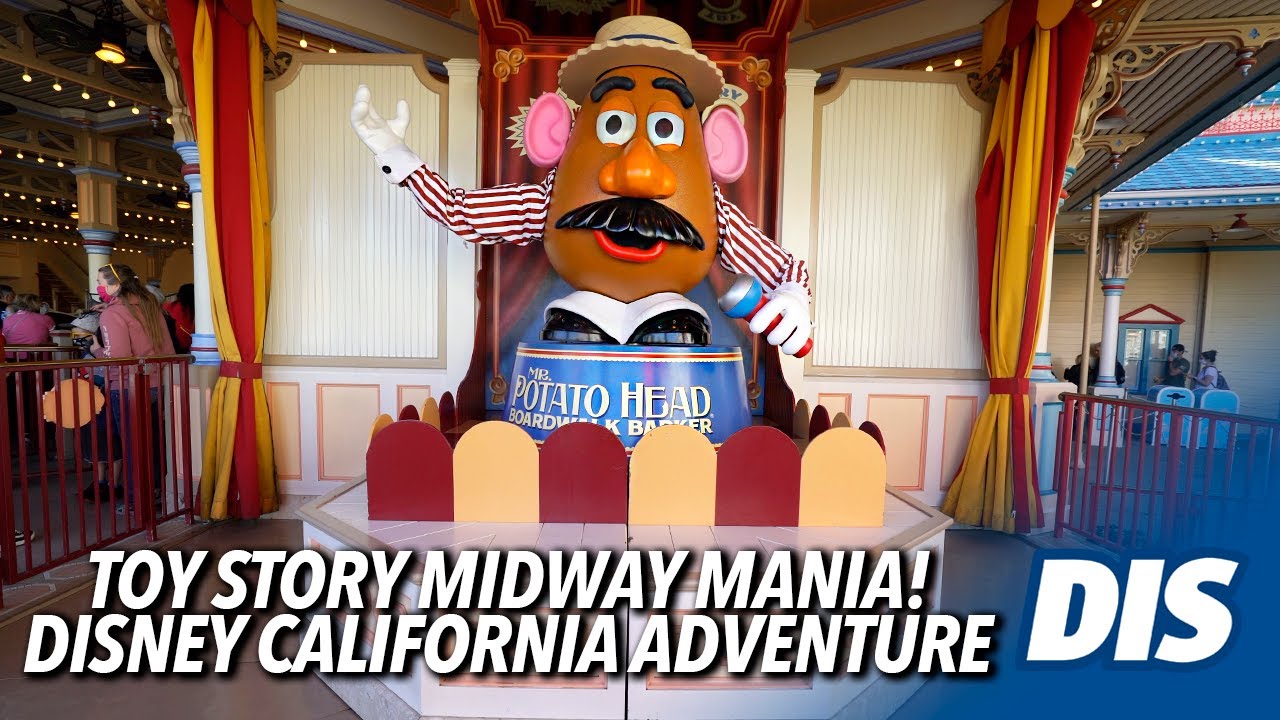 Toy Story Midway Mania Pov Disney California Adventure Youtube