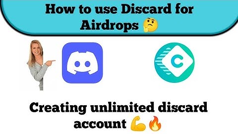 How to use Discard for Airdrops 🤔 | Creating multiple accounts 💪