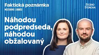 Faktická poznámka | Náhodou podpredseda, náhodou obžalovaný