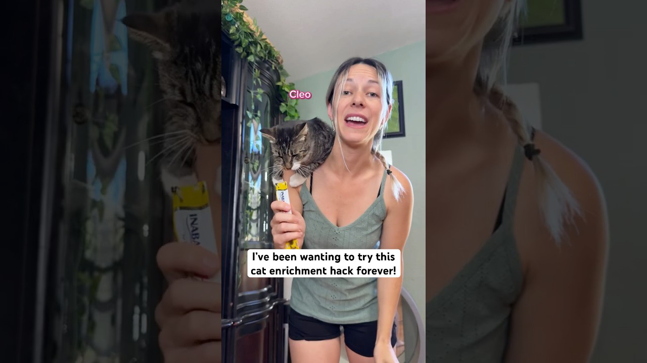 I FINALLY Tried THIS With My Cat 😻