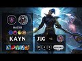 Kayn Jungle vs Lillia - EUW Master Patch 10.25b