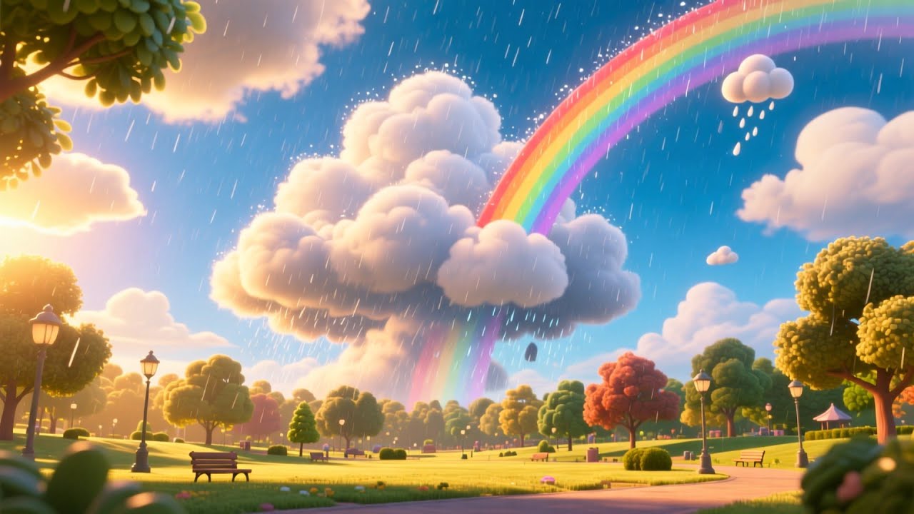 Учим песенку про погоду ☀️🌧️❄️ | Веселое обучение для детей | Образовательное видео для дошкольников