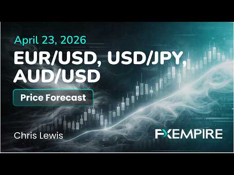 EUR/USD, USD/JPY and AUD/USD Price Forecasts, Technical Analysis (April 23): USD Gains as Rates Rise