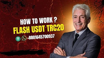 Learn how to work real flash USDT Trc20 | Tradable transferable flash USDT Trc20 | #Realseller #btc 