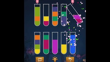water sort puzzle level 1258 , sort water color puzzle level 1258