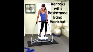 TryAeroski Aeroski live workout with resistance bands