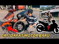 Abang prank rosakkan motor dafi dan bagi motor baru