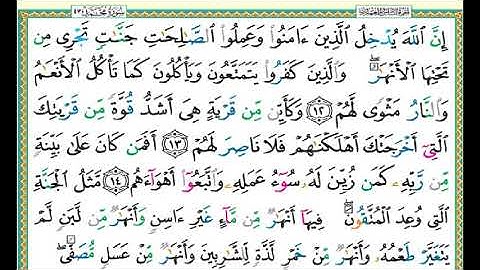 سورة محمد الصفحة 508