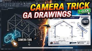 Advance Steel GA Drawings Masterclass: Camera Trick You Didn't Know screenshot 4