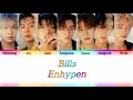Enhypen (エンハイフン) - Bills -Japanese Ver.- {Color Coded Lyrics}