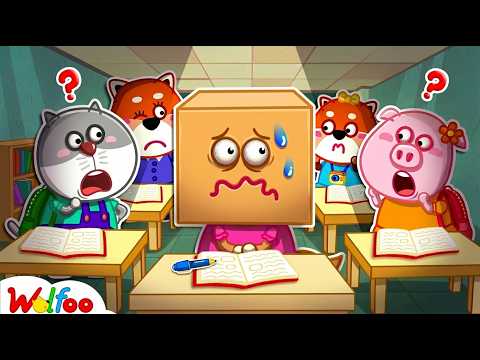 Why Do I Hide My Face at School? Lucy's Red Face Mystery | Wolfoo Channel