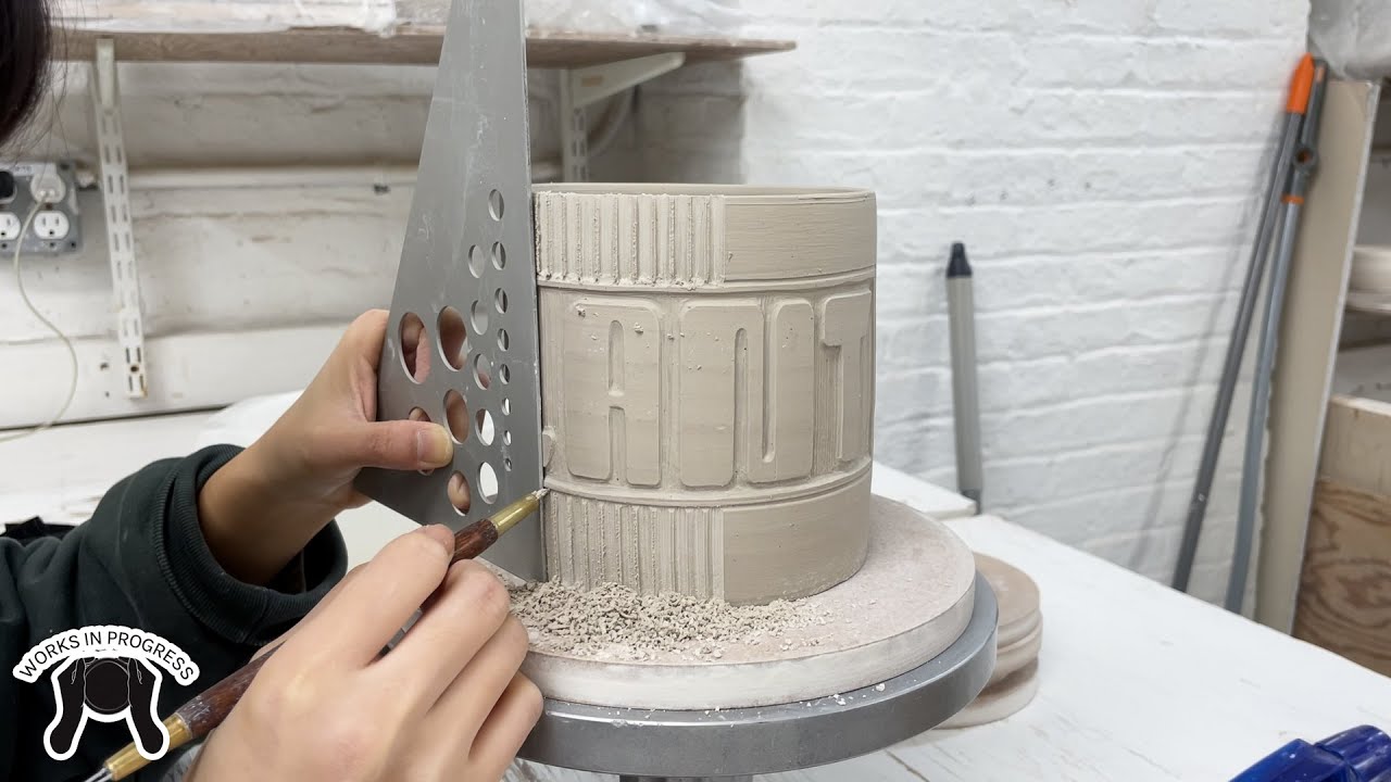 Typography on my Pots