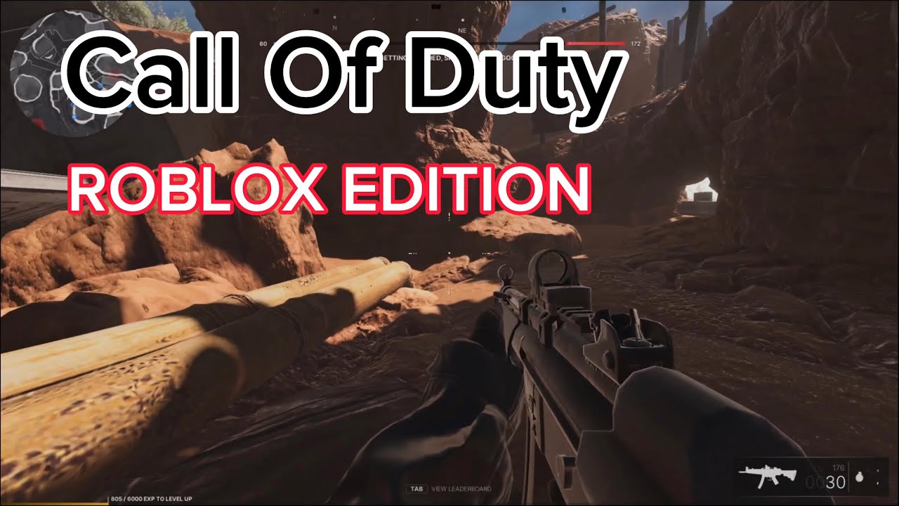 Playing CallOfDuty in ROBLOX!?! - YouTube