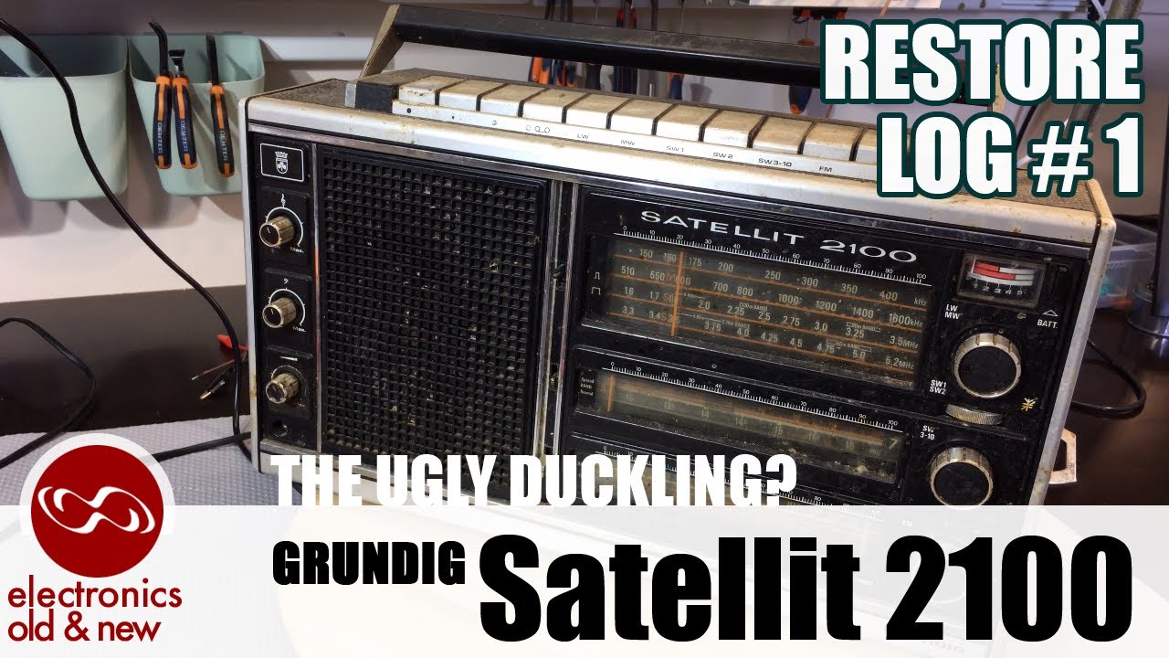 Is this the Ugly Duckling? Grundig Satellit 2100 restoration part