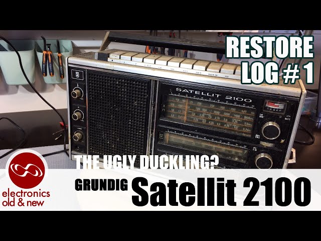 Is this the Ugly Duckling? Grundig Satellit 2100 restoration part