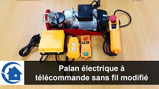 Palan électrique à télécommande sans fil modifié