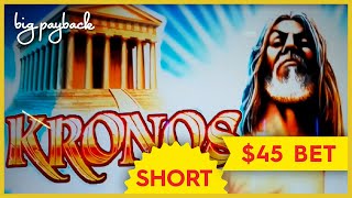 JACKPOT HANDPAY! Kronos Slot - $45 MAX BET! #Shorts screenshot 4
