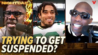 Unc & Ocho react to Packers suspending Jaire Alexander for coin toss stunt vs. Panthers | Nightcap