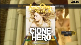 Download Lagu Love Story [Pop Mix] - Taylor Swift | Clone Hero | Expert 100% FC (219,047) | 4K 60FPS