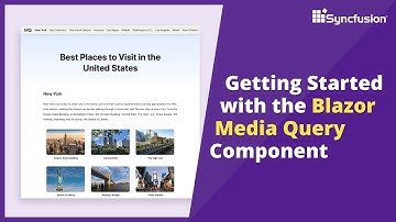 Getting Started with the Blazor Media Query Component