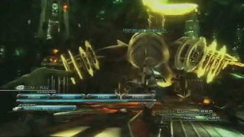 microsoft press confrence e3 2009 : final fantasy XIII on xbox 360 demonstration