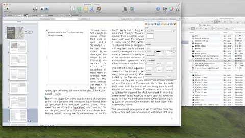 iBooks Author Widget: Scrolling Sidebar