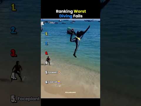 Ranking Worst Diving Fails 💀のサムネイル