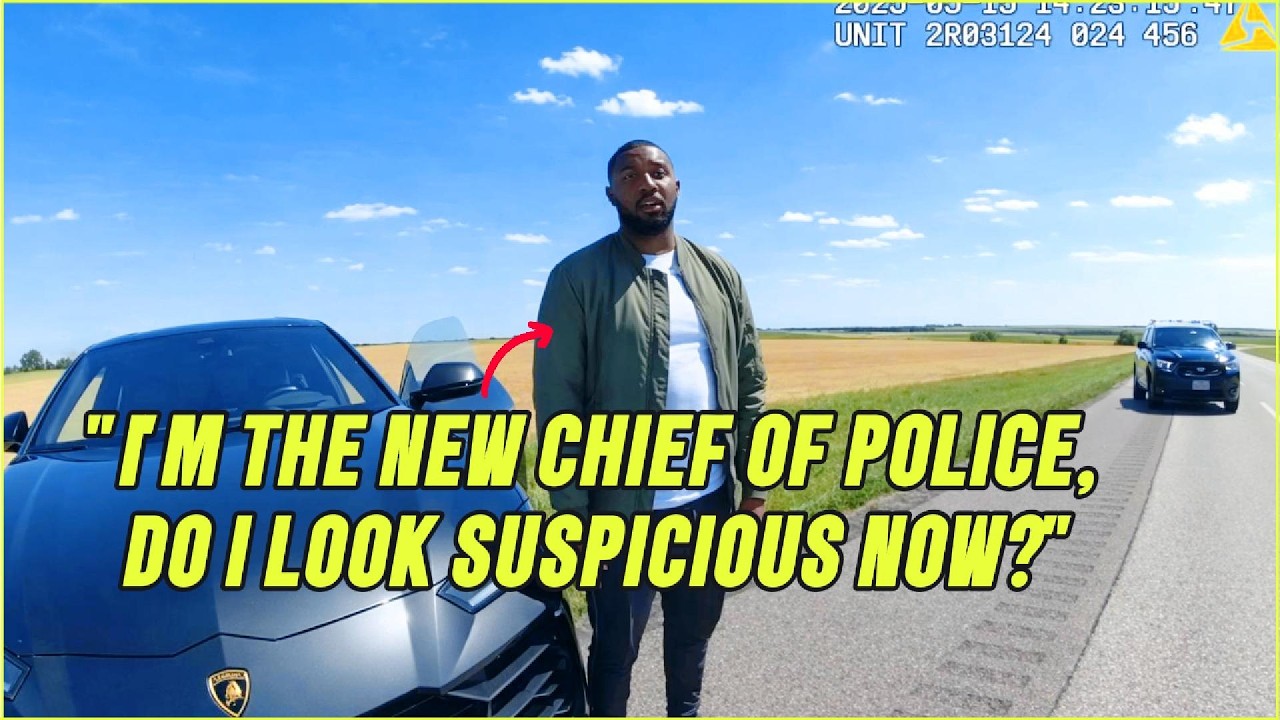Cop Stops Black Man in a Lamborghini Urus — Doesn’t Know He’s the New Police Chief (Bodycam Test)