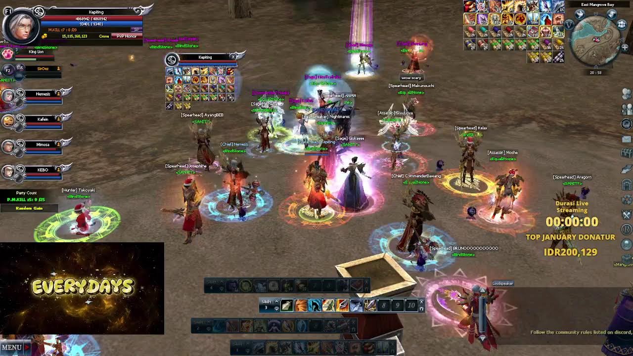 【R.O.H.A.N Blood Legacy PVP/E】DAYS -29 New Code Streaming Active : STR-4ITG0C - PART 2