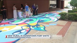 New mural unveiled in downtown Fort Smith