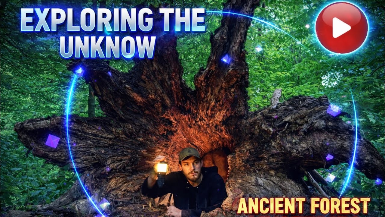 Man Inside a Mysterious Ancient Tree 🌳 | Exploring the Unknown 