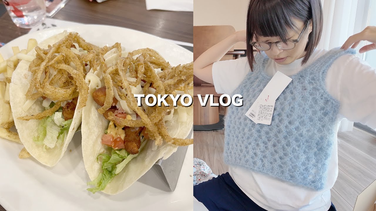 긴자에서 초밥, 파스타 만들기, 추억의 TGI&옷 쇼핑 | 일본 도쿄 브이로그