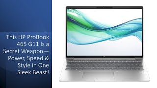 This HP ProBook 465 G11 Is a Secret Weapon—Power, Speed & Style in One Sleek Beast! screenshot 3