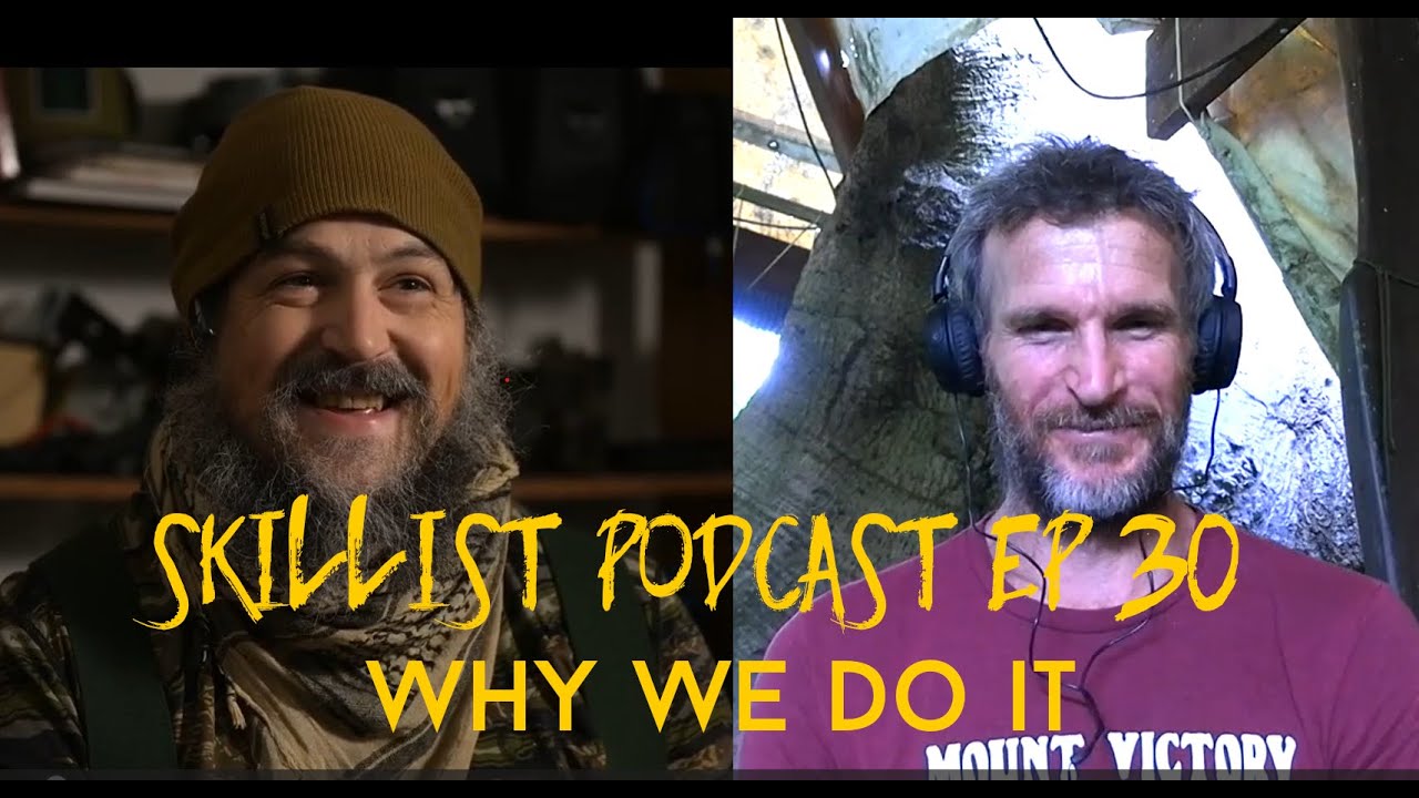 In this episode of the Skillist Podcast, hosts Brad Salon and Matt Corradino delve into the world of primitive skills, exploring their personal journeys, motivations, and the evolving significance of these skills in modern society. They discuss the challenges of teaching these skills to the next generation, the value of handcrafted craftsmanship, and the balance between technology and traditional skills. The conversation also touches on mental health, community connections, and the intrinsic joy of learning and sharing skills, culminating in a reflection on the cool factor of primitive skills and their lasting impact on personal fulfillment and self-reliance.


The motivation for learning primitive skills evolves over time.
Teaching skills to the next generation can be challenging yet rewarding.
Handcrafted skills hold significant value in a technology-driven world.
Generational perspectives influence the importance placed on survival skills.
Balancing technology with primitive skills is essential for self-reliance.
Mental health benefits can arise from engaging in hands-on skills.
Community and connection enhance the learning experience of skills.
Status within a community can drive the pursuit of skill mastery.
Practical applications of skills can lead to greater self-sufficiency.
The joy of learning and sharing skills fosters a deeper appreciation for craftsmanship.

Chapters

00:00 Introduction to Primitive Skills and Personal Journey
02:47 The Evolution of Motivation for Primitive Skills
05:49 Reflections on Teaching and Parenting in Primitive Skills
08:16 The Value of Traditional Skills in Modern Society
11:29 The Impact of Industrialization on Skill Transmission
14:05 Mental Health and the Search for Meaning
16:38 Romanticizing the Past vs. Modern Comforts
19:24 The Trade-offs of Modern Technology
22:17 Perceptions of Work and Fulfillment
25:08 The Journey of Finding Passion in Primitive Skills
34:12 The Rugged Reality of Outdoor Jobs
34:43 Finding Fulfillment in Skills vs. Mental Health
37:08 The Role of Community in Skill Development
39:49 The Importance of Teamwork and Meaning in Skills
41:49 The Connection Between Skills and Nature
43:28 Self-Reliance and the Value of Primitive Skills
46:23 Building Competence and Confidence Through Skills
50:46 Raising the Next Generation of Skilled Individuals
53:03 The Benefits of Primitive Skills in Hunting
57:05 Community Status and Personal Fulfillment
01:01:49 The Lasting Value of Primitive Skills