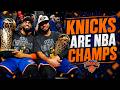THE NEW YORK KNICKS ARE NBA CHAMPIONS! 🏆 BRUNSON DROPS 45 IN GAME 5 TO BRING IT HOME!