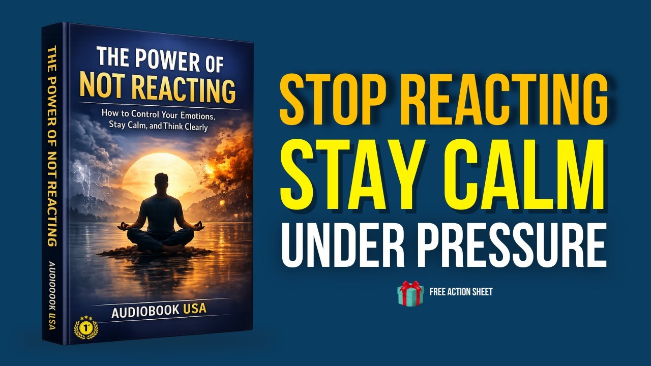 The Power of Not Reacting: How to Control Your Emotions, Stay Calm & Think Clearly | Full Audiobook