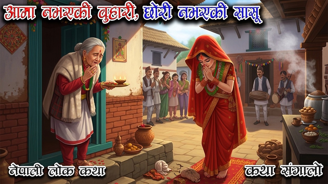 आमा नभएकी बुहारी, छोरी नभएकी सासू | मार्मिक नेपाली लोक कथा | Nepali Lok Katha | नेपाली लोक कथा