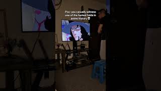 Fastest Fold In Anime History