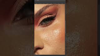 This skin retouch took one click No frequency separation, no wasted hours. One-click retouching wit