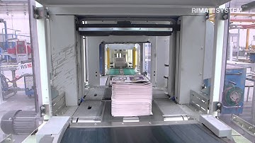 RIMA-SYSTEM High-speed retail operation, fully automated Post Pressbehind rotogravure press 086