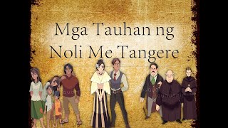 Mga Tauhan ng Noli Me Tangere | Noli Me Tangere || BinibiningClarizzeTV