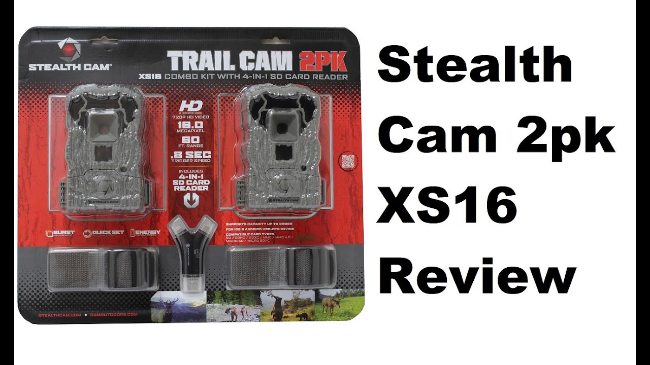 Stealth Cam Stealth Cam XS16 trail Camera review - YouTube