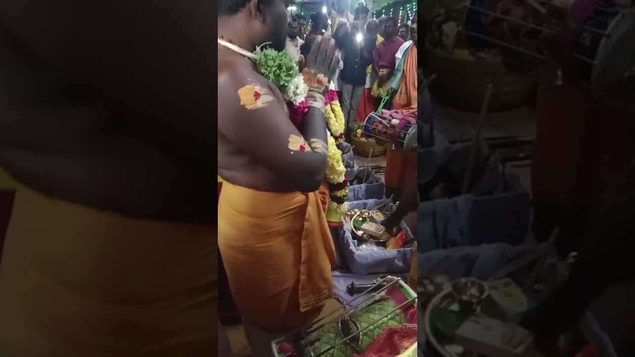 பிலிமிசை காணி  ஸ்ரீ கருப்புசாமி ஐயனாரப்பன் திருக்கோவில் மாத நாயக்கன் பட்டி  பூசாரி பெரியசாமி 