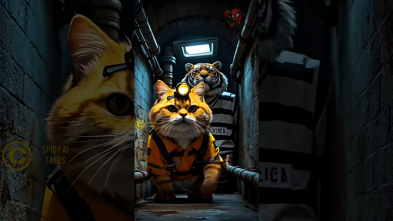 🐾 The Great Escape! 🐅💡