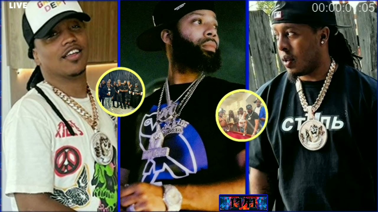 Mando G Chicago GDs Exp0sed J.Prince Jr goons 🔫 Jeweler Duke093 speed-off n tinted Black SUV