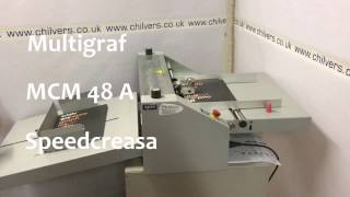 Multigraf MCM48A Speedcreasa