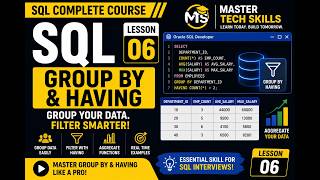 sql 6 group function