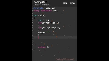 Best pattern tutorial video ll C++ programming tutorial ll 💯💯#coding #short #youtubeshorts #language
