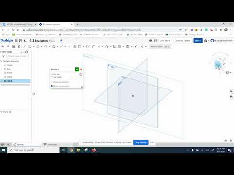 4.4 onshape extrude