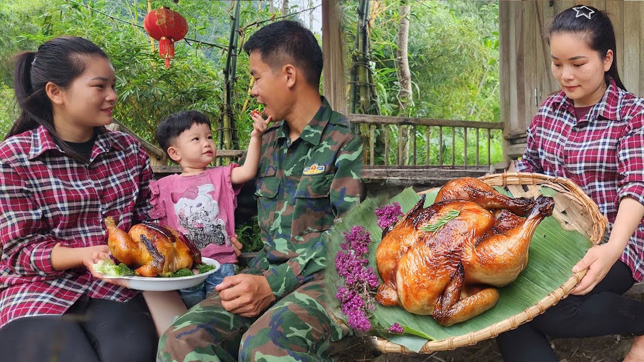 How To Cook Rice, Make Fried Spring Rolls, Roast Pork - Delicious Food | Ly Tieu Ha